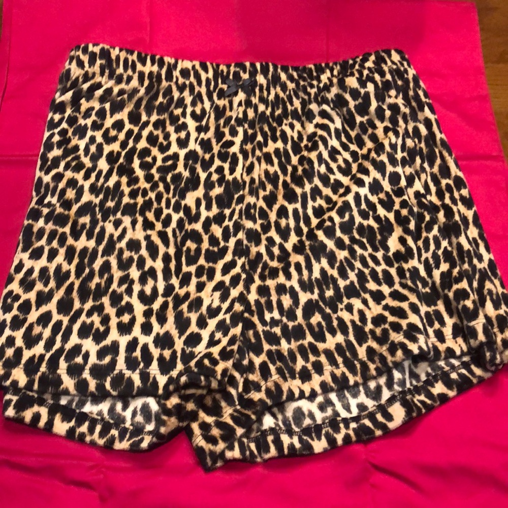 Leopard Print Women's Shorts